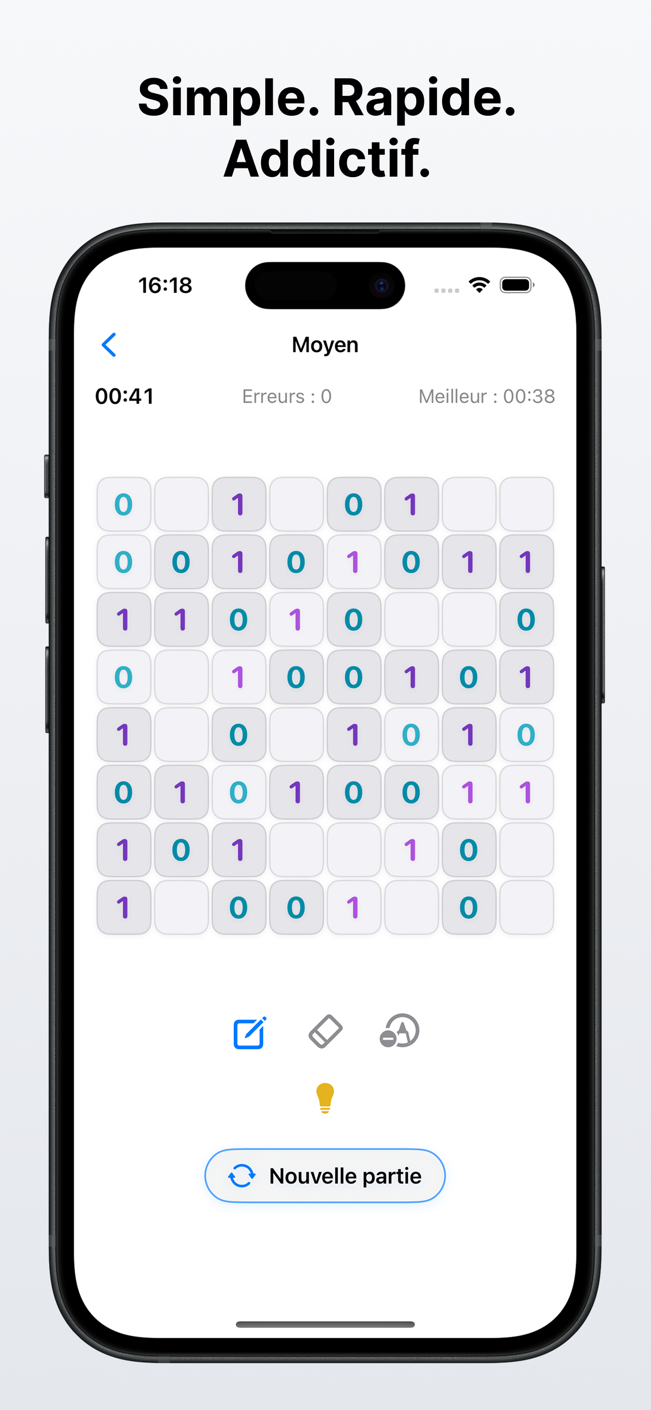 Capture d’écran de Binairo