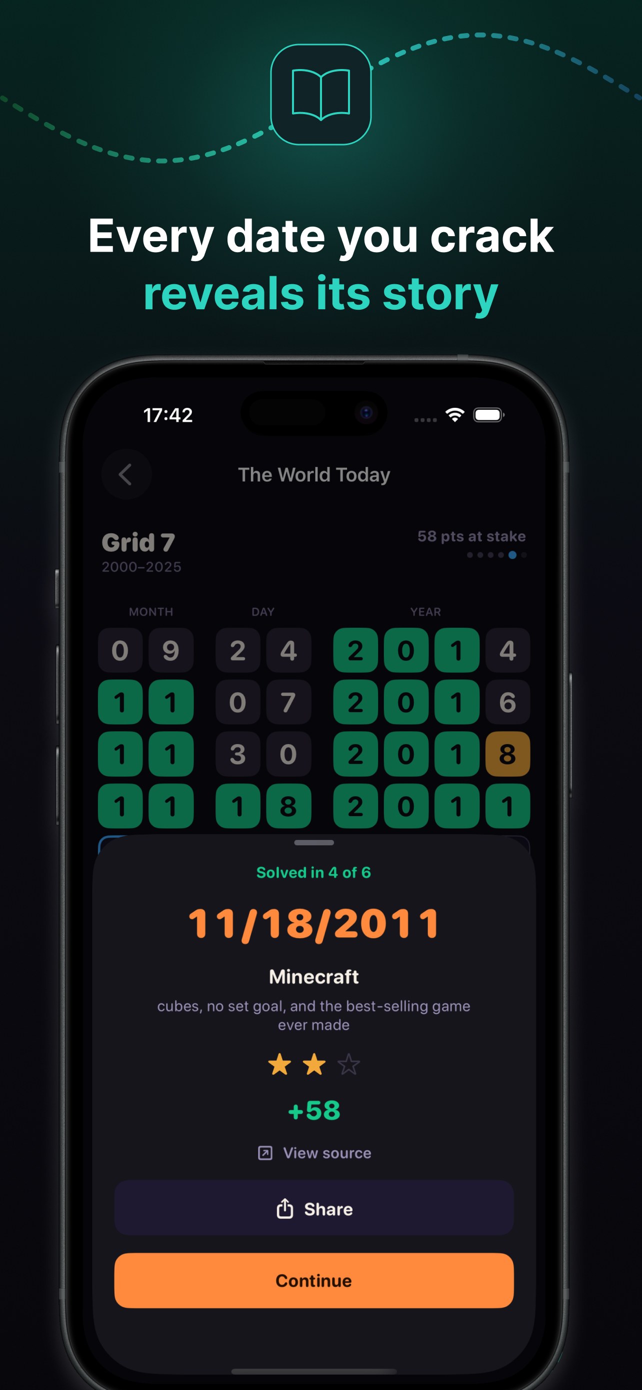 Dateo: the event revealed once the date is found